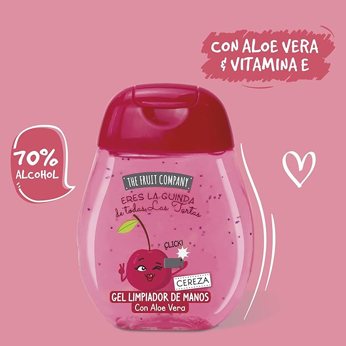 61DBpieT6sS._AC_SX679_ Gel Hidroalcohólico cereza The Fruit Company - Imagen 2