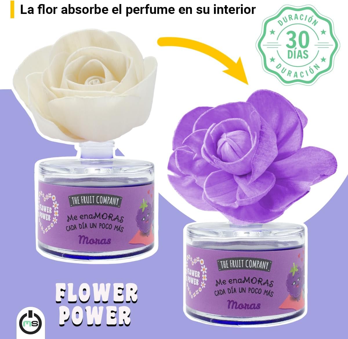 61hjDfJlv5L._AC_SL1200_ Ambientador Flor Uva The Fruit Company - Imagen 2