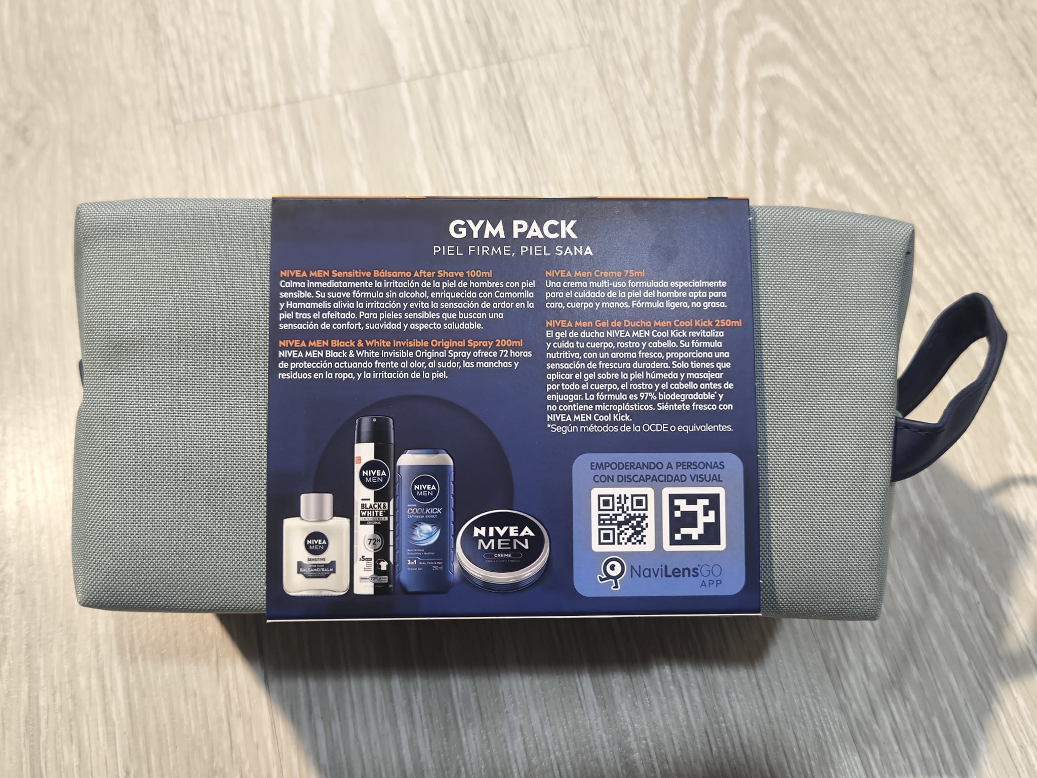 8e2ef967-f2a0-43c2-ab3e-8927eccf90bb Estuche gimnasio hombre - Nivea - Imagen 2