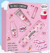 Estuche mujer fresa y nata