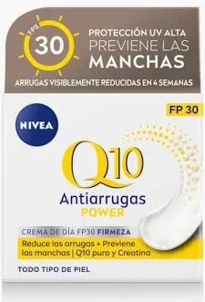 Crema Facial Nivea Q10 Antiarrugas Fp 30