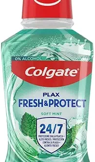 Enjuague Bucal Plax Fres&Protect Colgate