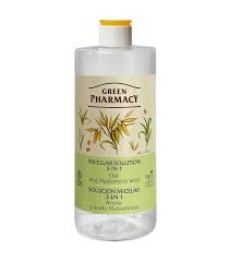 Tónico Solucion Micelar 3 en 1 Avena y Acido Hialurónico Green Pharmacy