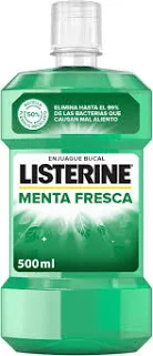 Enjuague Bucal menta Fresca Listerine
