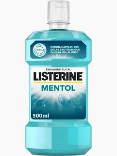 Enjuague Bucal Mentol Listerine