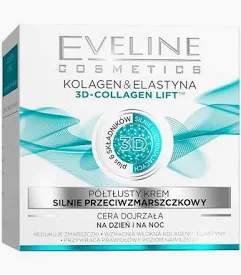 Crema Facial Colágeno y Elastina 3D Collagen Lift Eveline Cosmetics