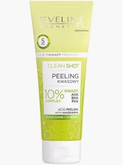 Peeling Facial Enzimatico kwasowy Clean Shot Eveline